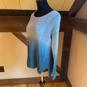 American Eagle Outfitters Blue Faded Sweater